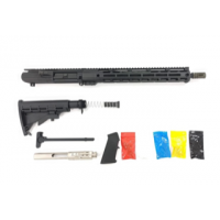 AR-10 .308 16" Tactical Rifle Build Kit / 15" Mlok / Nickel BCG / Classic